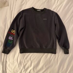 Mayhem Nervis Dar Gray Crewneck Sweater Size M Unisex